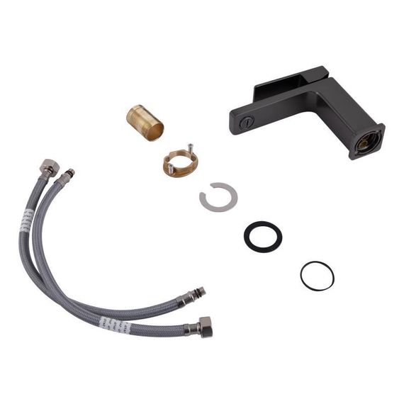 Смеситель для раковины Qtap Gemini QTGEM270GMB45676 Gunmetal Black PVD | Зображення 3