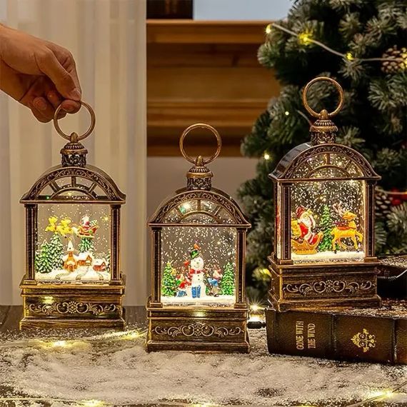 Новорічний музичний нічник «Санта на олені» | Зображення 6