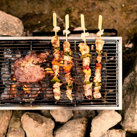 Потративний гриль Naturehike Mini Picnic BBQ Grill NH20CJ006, сталь | Зображення 6