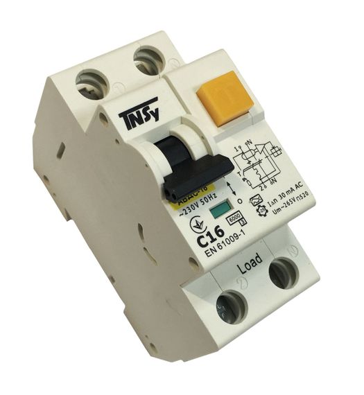 Автоматичний вимикач диференційного струму АВДс-18 2Р 16А 30мА тип АС 6 кА х-ка С Ny95506286 | Зображення 5