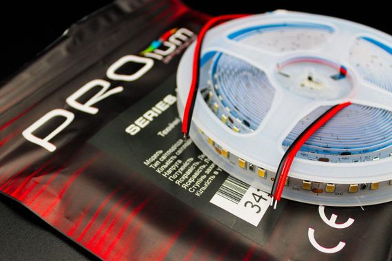Світлодіодна LED стрічка PROLUM™ 48V 2835\120 IP20 Series "SG" Тепло-Білий (2800-3200K) | Зображення 6