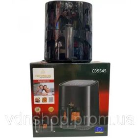 Фритюрниця повітряна 8 програм 1200Вт 4л Crownberg CB 5545