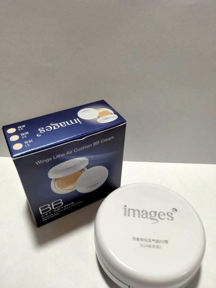 Тональный крем кушон для лица Images Wing Air Cushion BB Cream 15g Begin Color | Зображення 3