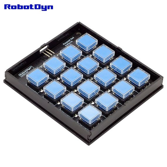 Корпус для клавіатури 4x4 Чорний | Зображення 4