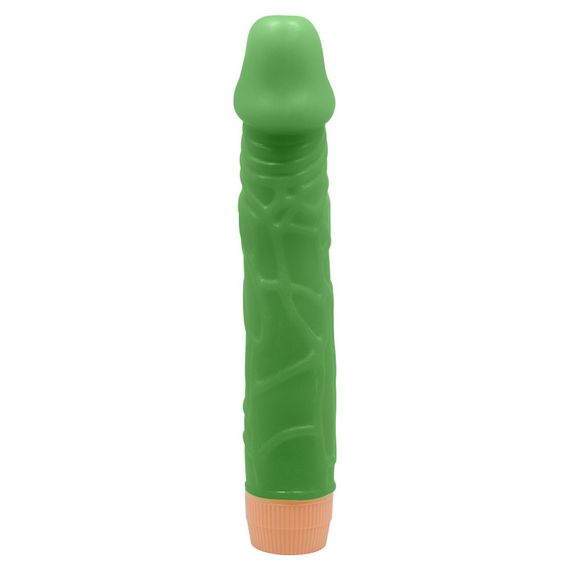 Вібратор - Barbara Bill Vibrator 8,8" Green Sex Aura | Зображення 3