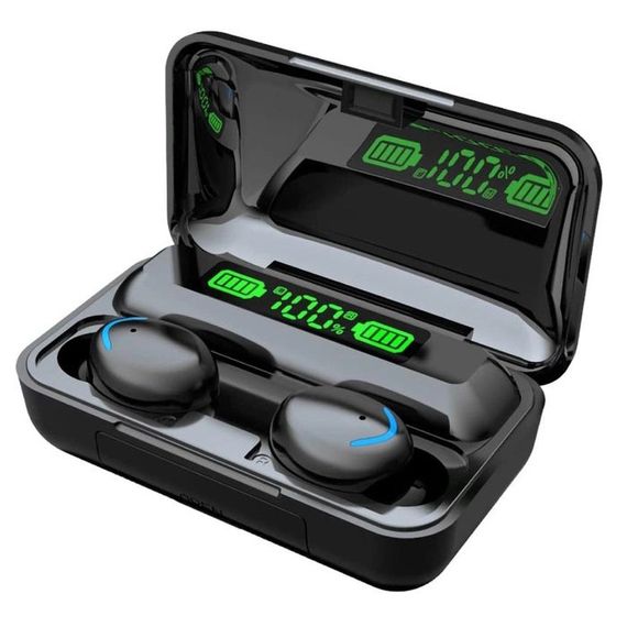 Бездротові bluetooth навушники True Wireless F9-5 TWS з вбудованим Power Bank, вакуумні навушники | Зображення 9