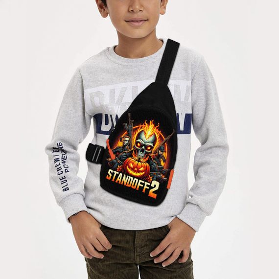 Сумка через плече дитяча Standoff 2 29х17 см сумка слінг для хлопчика (02020)