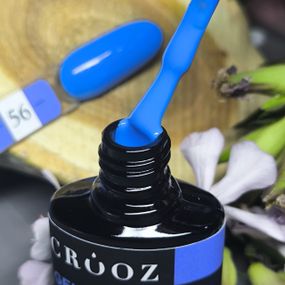 Гель-лак Crooz 56 (насичений блакитний) 8мл