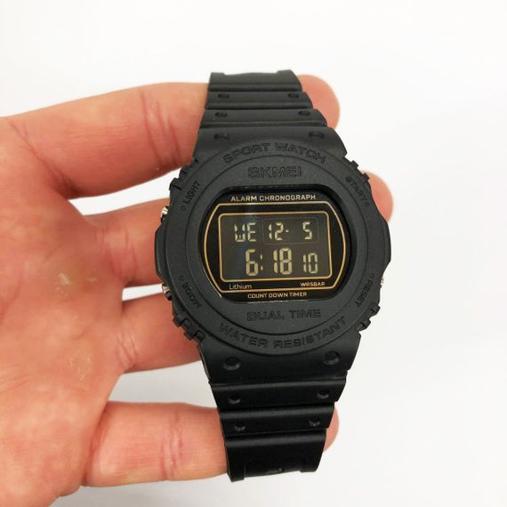 Водонепроницаемые наручные электронные часы для мужчин SKMEI, Военные часы для военнослужащих HD-43 | Зображення 5