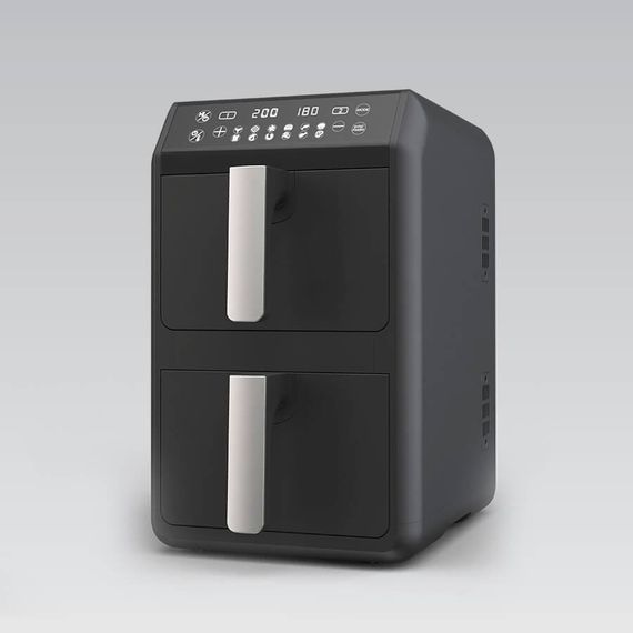 Аэрофритюрница Maestro MR-761 с двумя чашами 5 л и 5 л мультипечь фритюрница аэрогриль