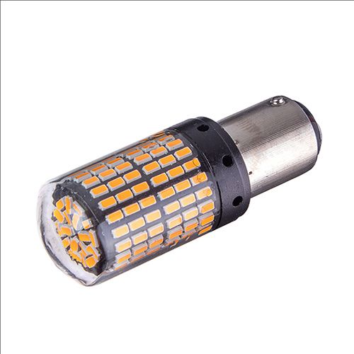 Лампа діодна S25 1157-3014-144SMD Y 2 контакту 60474 | Зображення 1