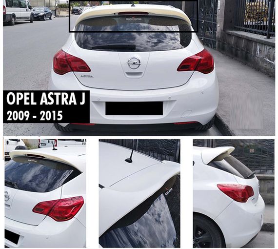 Спойлер DPT (HB, Під фарбування) для Opel Astra J 2009-2015 рр | Зображення 5