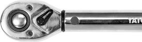 Ключ динамометричний YATO : квадрат 3/8", F= 10- 60 Нм, L= 378-400 мм YT-07500