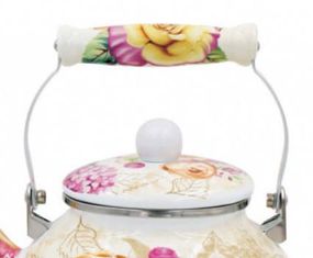 Чайник емальований BN-108 Бежевий