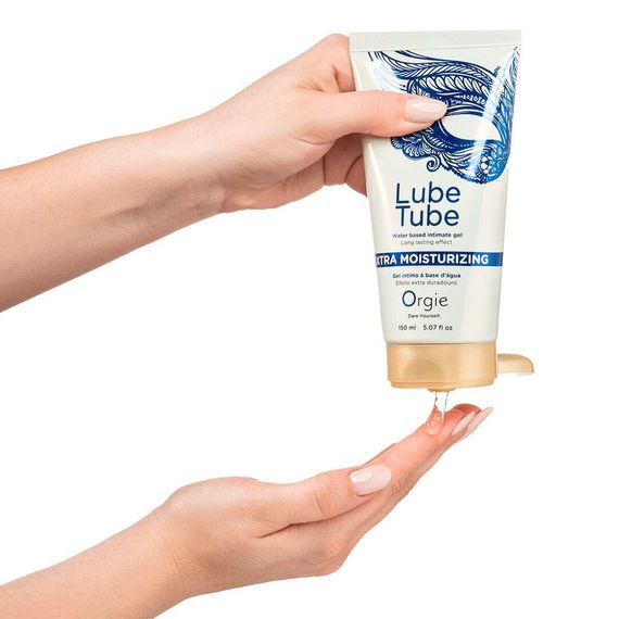 Лубрикант на водній основі Orgie Lube Tube Xtra Moisturizing, 150 мл, інтенсивне зволоження | Зображення 1