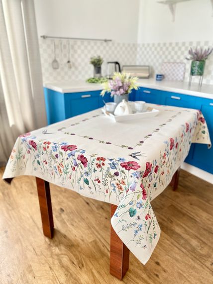 Скатертина гобеленова RUNNER862 Limaso, 160x250, Прямокутна, Повсякденний, Без люрексу, 75% поліестер, 22% бавовна, 3% акрил, Гобелен | Зображення 2