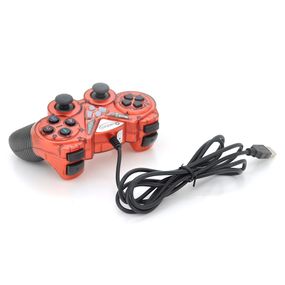 Геймпад провідний для ПК USB-908 USB 2.0 Double Shock (Red), Blister