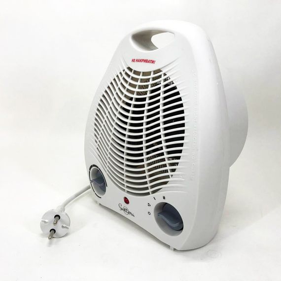 Тепловентилятор 2кв Suntera, Економічний обігрівач, Тепловий вентилятор для дому, Тепловентилятор 2000w AT-30 | Зображення 4