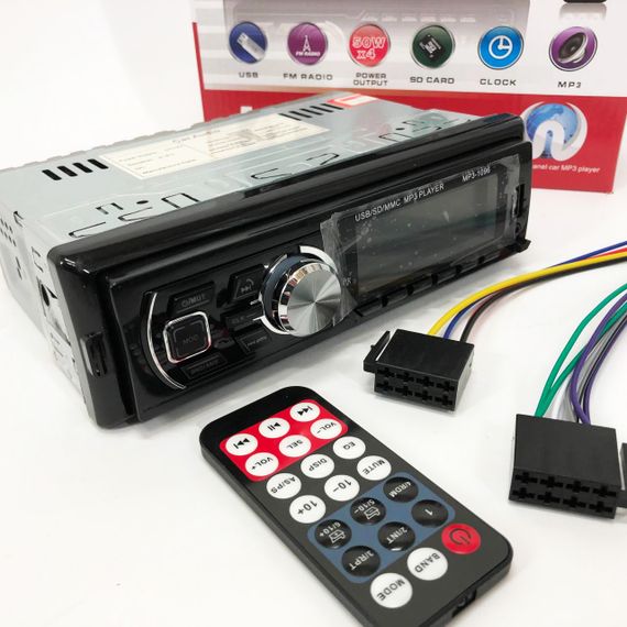 Автомагнітола MP3-1096 BT ISO зі знімною панеллю 4х50W, Магнітофон для машини авто автомобіля | Зображення 9