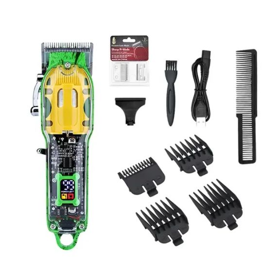 Прозрачная машинка для стрижки HAIR CUTTER LY-452 | Зображення 1