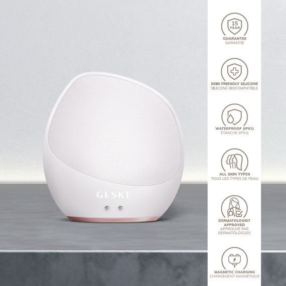 Ультразвукова щітка для тіла та інтенсивний пілінг GESKE Sonic Body Brush&Intensive Exfoliator 7в1 starlight | Зображення 2