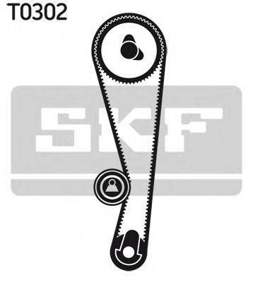 Комплект ременя ГРМ (Вир-во SKF) SKF VKMA95641 на HYUNDAI ATOZ (MX)