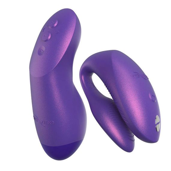Смарт-вібратор для пар We-Vibe Chorus Pro Cosmic Purple Sex Aura | Зображення 1