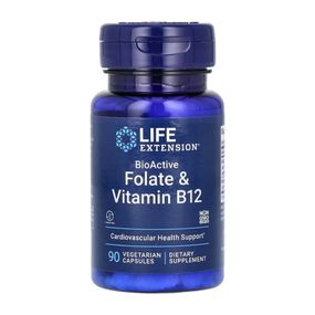 BioActive Folate &amp; Vitamin B12 - 90 vcaps