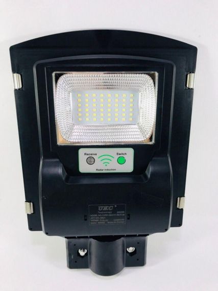 Вуличний ліхтар на стовп LED на сонячній батареї з датчиком руху та світла 1VPP 5621 Black (5621_393) | Зображення 3