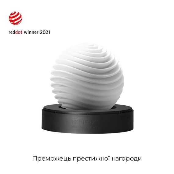 Мастурбатор TENGA GEO Aqua, новый материал, нежные волны, новая ступень развития Tenga Egg | Зображення 2