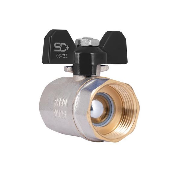 Кран кульовий Thermo Alliance Base 1" ВР для води (метелик) SD602W25 | Зображення 2