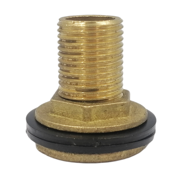 Латунний штуцер 1/2 дюйми 20 мм