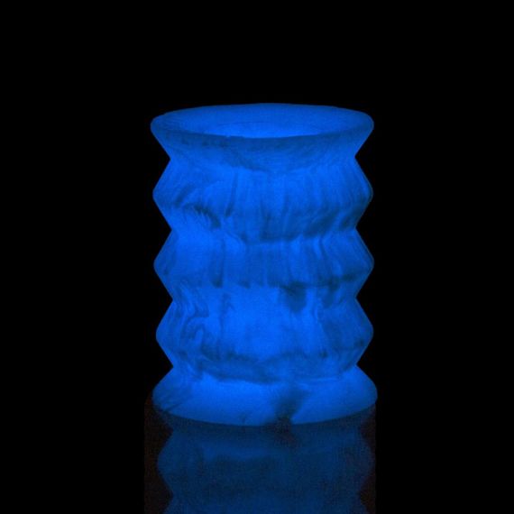 Мастурбатор ADDICTION Silicone Reversible Stroker – Glow in the Dark Sex Aura | Зображення 8