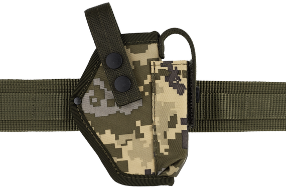 Кобура Форт-12 поясна з чохлом під магазин Oxford 600D піксель 12605 ms | Зображення 2