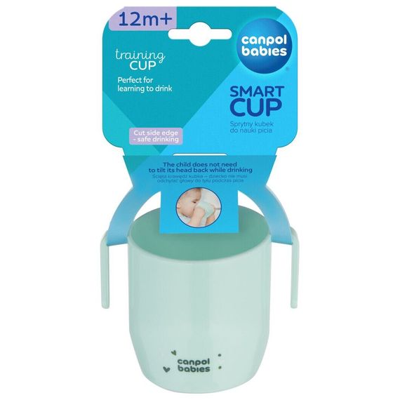 Кружка тренувальна дитяча Canpol babies 74/060_tur Бірюзовий shop (5903407171111) | Зображення 1