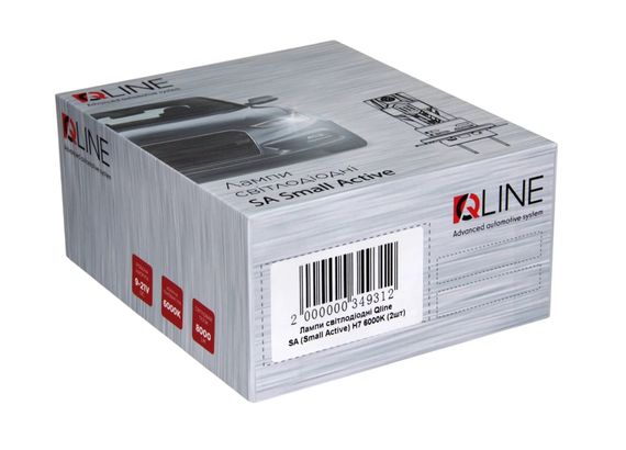 Комплект світлодіодних ламп Qline SA H7 52W 6000K Qline (Small Active) 12V | Зображення 2