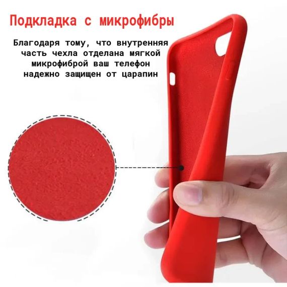 Силіконовий чохол Apple Silicone  Case light pink для iPhone XR | Зображення 3