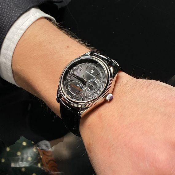 Чоловічий годинник Pagani Design PD-1689 Silver-Black | Зображення 5