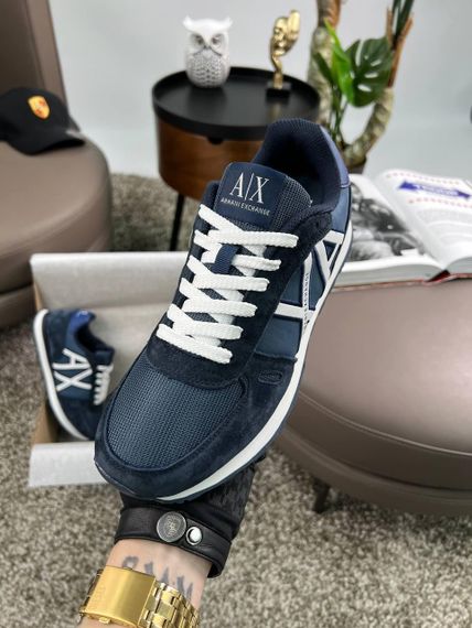 Чоловічі кросівки Exchange AX Dark Navy замша , текстиль , В'єтнам 44 28 | Зображення 5