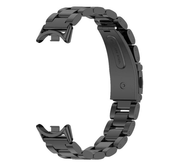 Металевий ремінець Mijobs для фітнес браслета Xiaomi Mi Smart Band 8 - Black | Зображення 2
