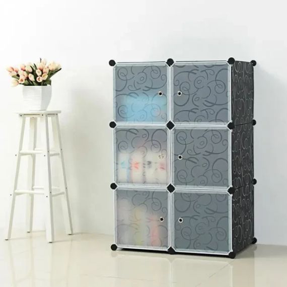 Пластикова шафа Storage Cube Cabinet MP-39-61, 7 секцій | Зображення 3