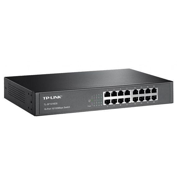 Комутатор мережевий TP-Link TL-SF1016DS | Зображення 1