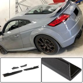 Боковые Пороги (2014-2019, Карбон) для Ауди ТТ