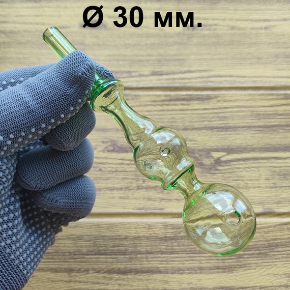 Стеклянная трубка для курения Bumba Oil Long Green