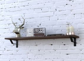 Полка настенная Loft Design PL6-92-16 орех модена