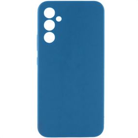 Чохол Silicone Cover Lakshmi Full Camera (AAA) для Samsung Galaxy A36 5G Синій / Denim Blue