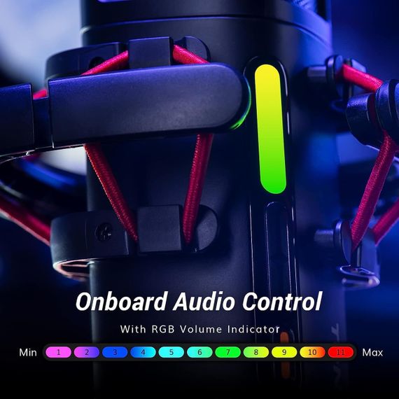 🎙️ USB-микрофон TONOR ORCA — мощный звук без шума одним нажатием! | Зображення 3