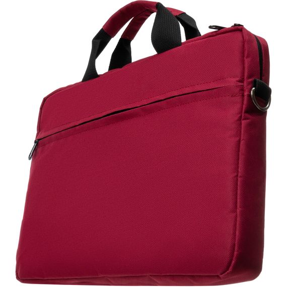 Сумка для ноутбука Vinga 14" NB1402 Burgundy, white print (NB1402UWBY) | Зображення 2