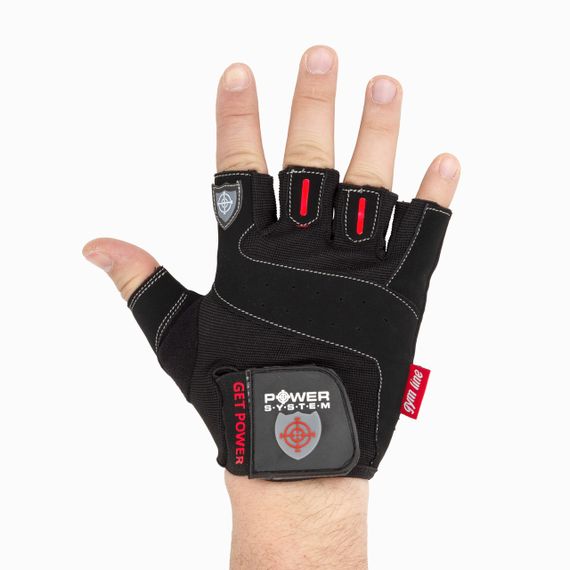 Рукавички для фітнесу Power System PS-2550 Get Power Black XL | Зображення 3