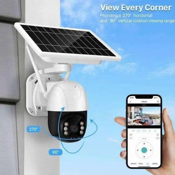 Вулична камера SF-W08-03 SOLAR PANEL 3 Мп із сонячною панеллю | Зображення 3